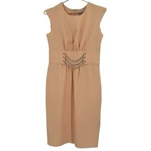 Shelby & Palmer Ash Rose Beautiful Elegant Sleeveless shift Dress size 6